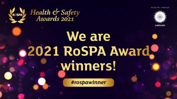 RoSPA health and safety awards 2021 logo