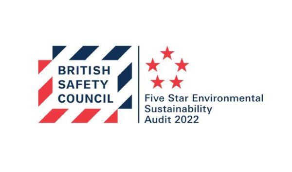 British Safety Council Five Star Environmental Sustainability Audit 2022