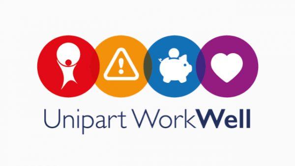 Unipart WorkWell logo - wellbeing audit