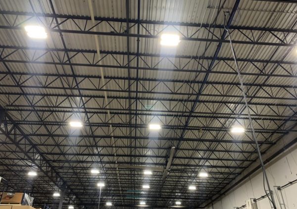 Sustainable lighting in the Unipart Logistics site in Atlanta, Georgia