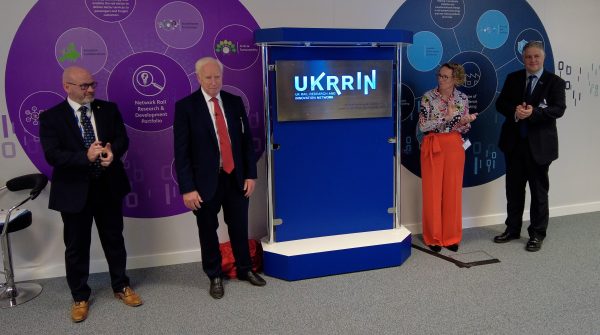 Neil McNicholas and John Neill at the UKRRIN launch