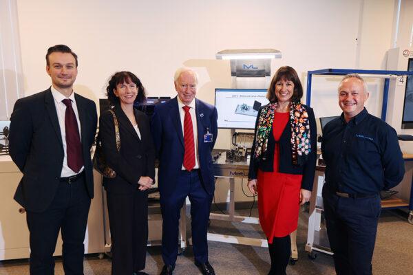 Rachel Reeves MP on a visit to Unipart