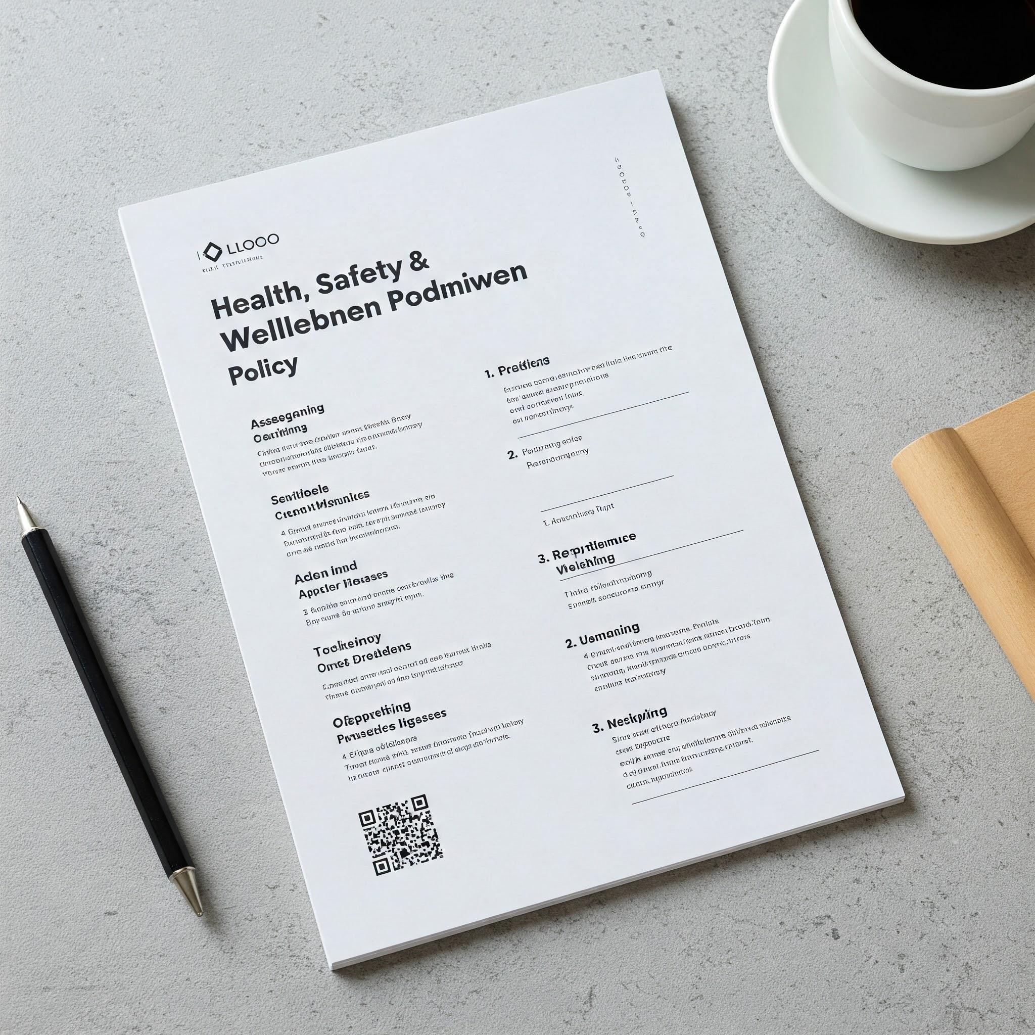 Health, Safety & Wellbeing Policy