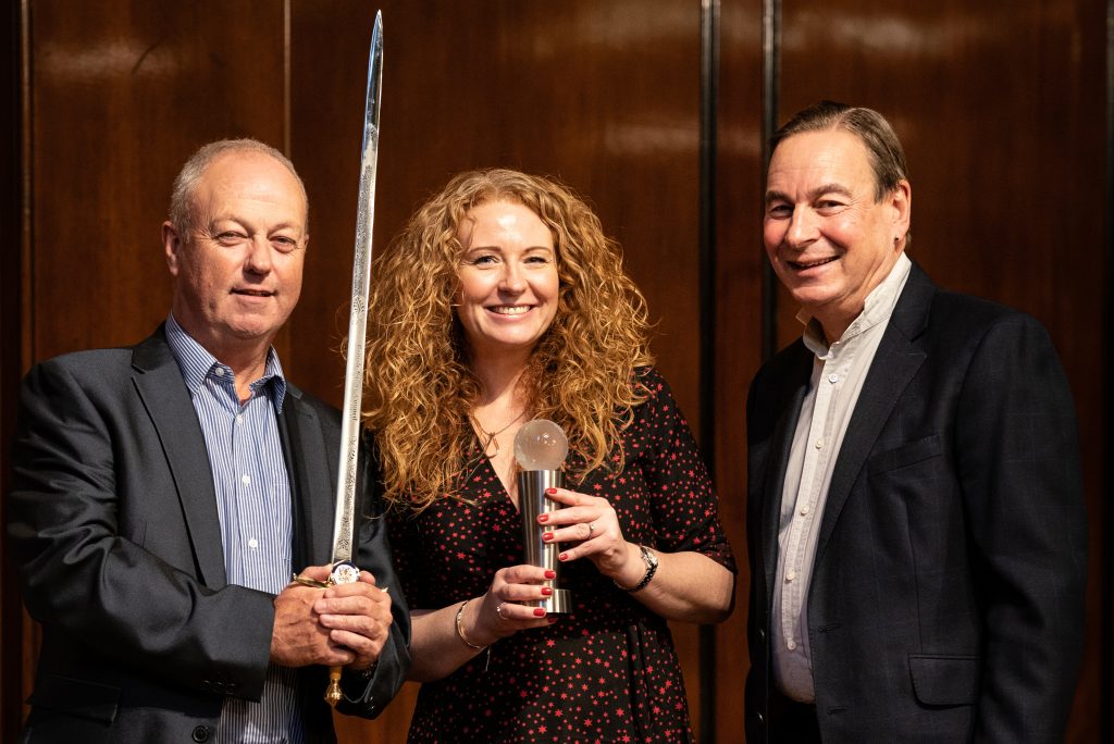 Unipart Logistics collected their Sword of Honour and Globe of Honour 2019
